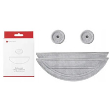 Roborock Saros 10 ile uyumlu Mop Bezi Seti *4 Adet