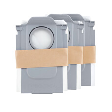 Roborock Saros 10, S8 MaxV Ultra, Qrevo Serisi ile Uyumlu Toz Torbası *3 Adet