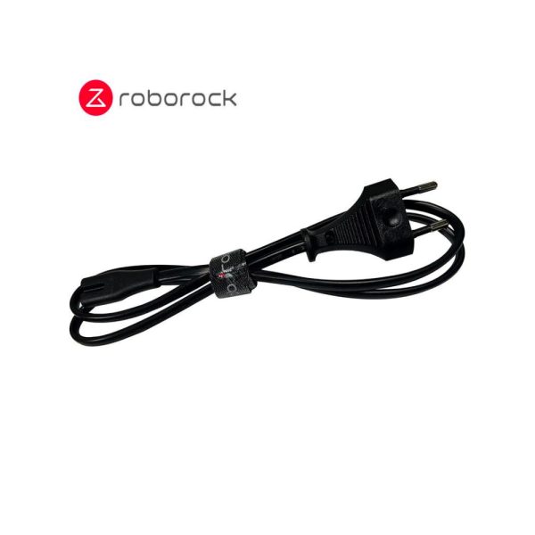 Roborock Şarj İstasyonu Güç Kablosu Siyah